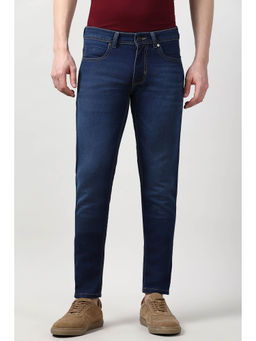 Peter England - Men Navy Blue Jeans