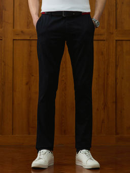 U.S. POLO ASSN. - Blue Men's Denver Slim Fit Varsity Theatre Casual Trousers