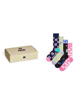 Happy Socks - Multi-Color Happy In Wonderland Unisex Socks (Pack of 4)