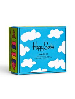 Happy Socks - Multi-Color Sunny Day Woven Unisex Socks (Pack of 2)