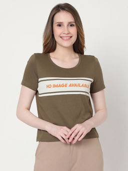 VERO MODA - Women Printed Casual T-shirt