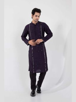 SMRITI - Purple Raven Kurta with Pant