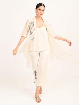 Saltpetre - Womens Cream Co-Ord Set