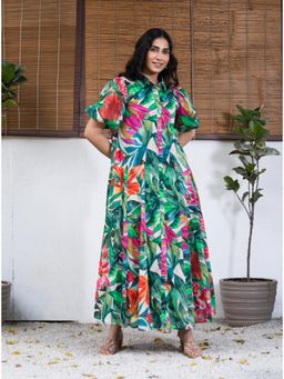 The Rune Studio - Womens Multi-Color Dress