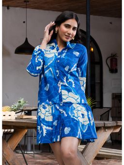 The Rune Studio - Womens Blue Dress