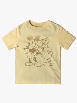 GAP - Yellow Boy's Mickey and Friends Graphic T-Shirt