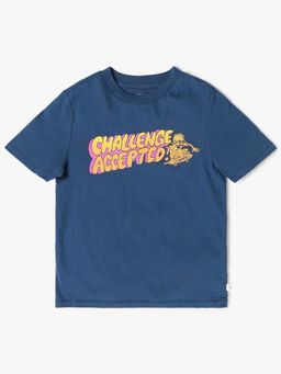 GAP - Blue Boy's Hot Wheels Graphic Print Half Sleeves T-Shirt