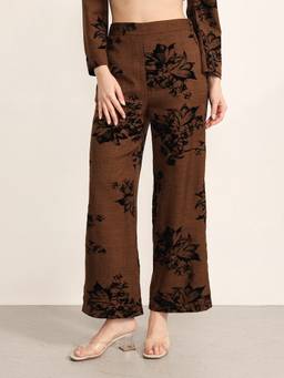 Kazo - Women Brown Penchant Pull On Pant