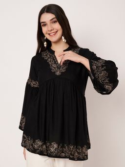 Atha Fashion - Women Embroidered A-Line Top
