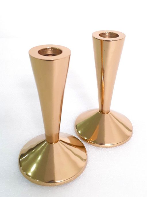 CasaGold Reeta Candle Holder Stand for Home Decor Set of 2