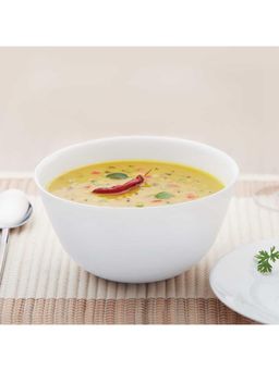 Larah by Borosil - 750ml Mixing N Serving Bowl Crockey For Gifting & Dining