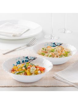 Larah by Borosil - 2Pcs Mimosa Multipurpose Bowl (Pack of 2)