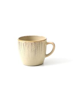 MESA - Agata Beige 2 Cup & 2 Saucer Stoneware 20Ml (Pack of 4)