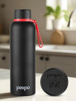 Pexpo - Bravo Knight Black Stainless Steel Insulated Hot & Cold Flask - 700 ml