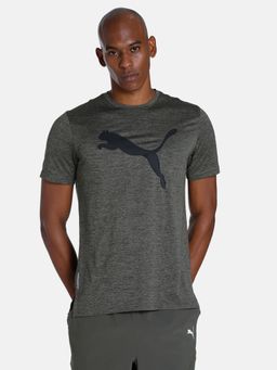 Puma - Train Fav Heather Cat Mens Grey T-shirt