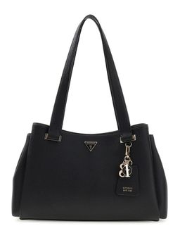 Guess - Black Solid Magnet Evie Tote Bag
