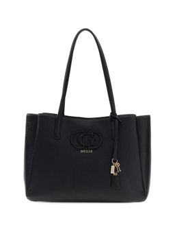 Guess - Black Solid Magnet Tote Bag