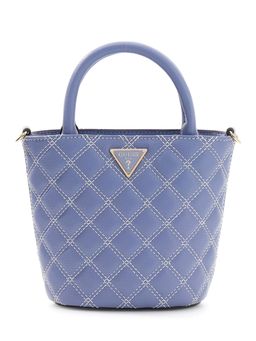 Guess - Blue Textured Tote Bag