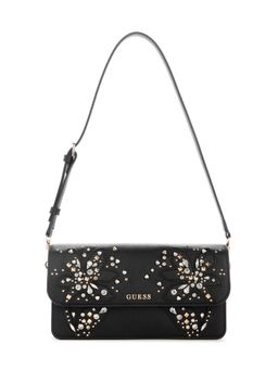 Guess - Black Embellished Shoulder Bag