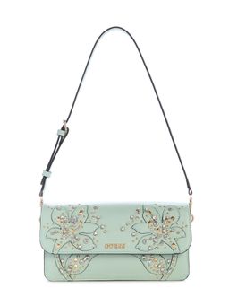 Guess - Green Embellished Shoulder Bag