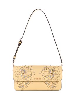 Guess - Cream Embellished Shoulder Bag
