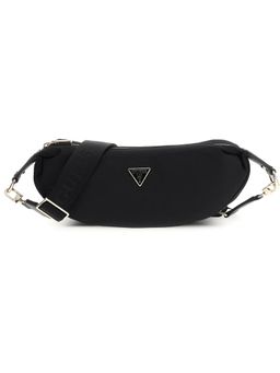 Guess - Black Solid Shoulder Bag