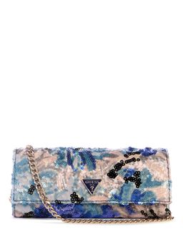 Guess - Multi-Color Embellished Magnet Elsie Clutch with Detachable Strap