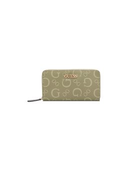 Guess - Green Printed Zipper Wallet