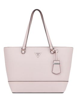Guess - Pink Solid Viviette Carryall Tote Bag