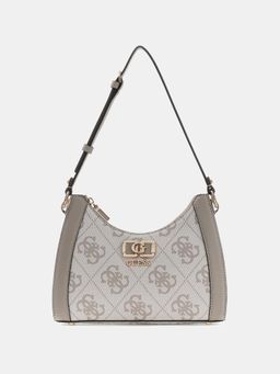 Guess - Grey Printed Shoulder Bag