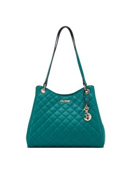 Guess - Teal Textured Shoulder Bag