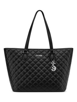 Guess - Black Textured Magnet Tote Bag