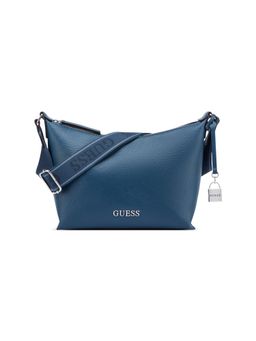 Guess - Navy Blue Solid Shoulder Bag