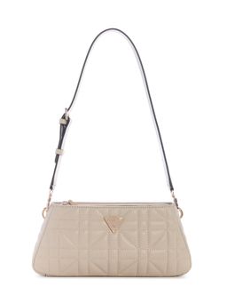 Guess - Beige Textured Shoulder Bag