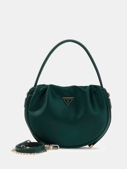 Guess - Green Solid Magnet Shoulder Bag