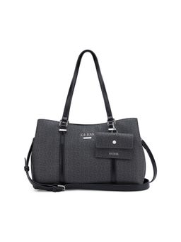 Guess - Grey Printed Magnet Hand Bag