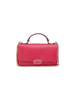 Guess - Pink Solid Magnetic Crossbody Bag