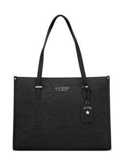 Guess - Black Textured Tote Bag