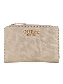 Guess - Beige Textured Zipper Wallet