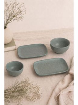 Freedom Tree - Berry Blue Earthy Studio Naturals Butter Ceramic Palette & Mixer Bowl