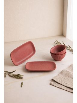 Freedom Tree - Studio Naturals Pepper Ceramic 2 Mixer Bowls & 2 Serving Palettes