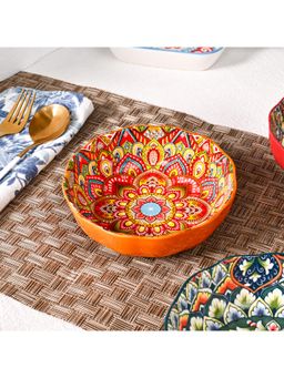 Voncasa - Market 99 Ceramic Bohemian Serving Bowl