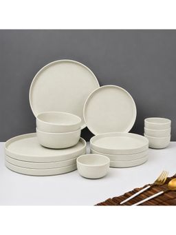 Voncasa - Minto Pastel Green Melamine Dinner Set 14 Pieces