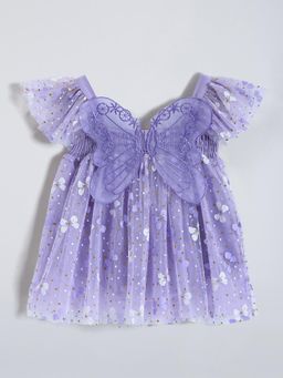 Hopscotch - Butterfly Whisper Onesie Dress