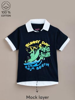 Hopscotch - Pure Cotton Puff Print T-shirt