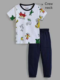 Hopscotch - 2-Pc Healthy Harvest Cotton Shorts Set