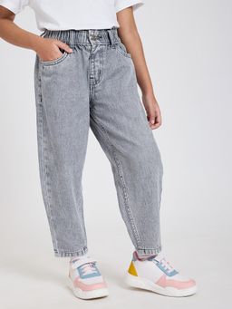 Hopscotch - Balloon Fit Cotton Denim Jeans