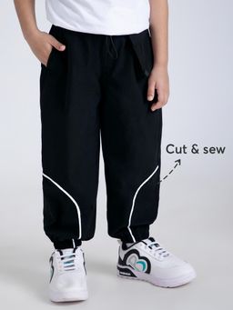 Hopscotch - Balloon Contrast Piping Cut & Sew Joggers