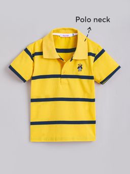 Hopscotch - Sunny Stripe Classic Polo