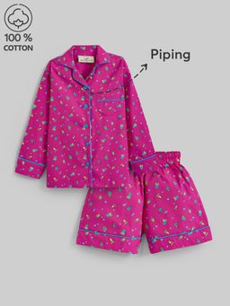 Hopscotch - 2-Pc Popsicle All-Over Cotton Shorts Set